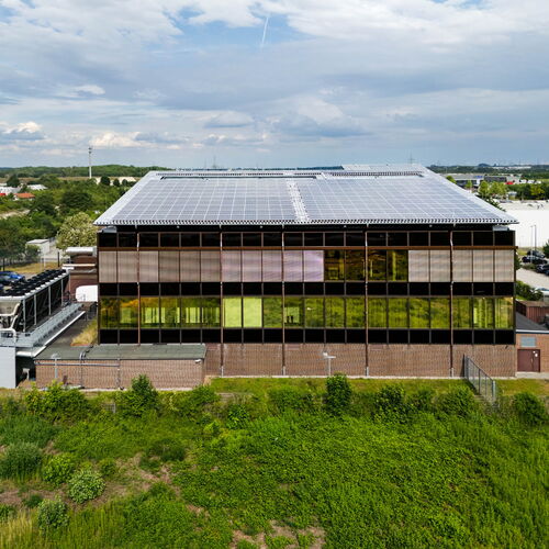 GRASS-MERKUR - Ansicht Rückseite Rechenzentrum Hannover.