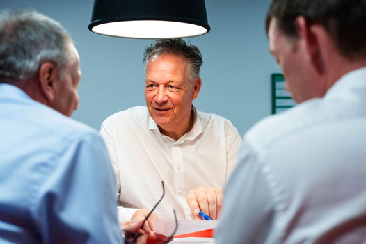 Jens Ahlbrand im Gespräch.