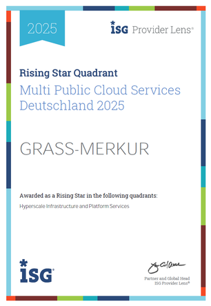 ISG Provider Lens - Multi Public Cloud Services Deutschland 2025 - GRASS-MERKUR
