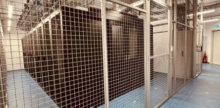 GRASS-MERKUR: Historischer Rückblick - Ausbau HPC Rack im ersten OG im Rechenzentrum Hannover.