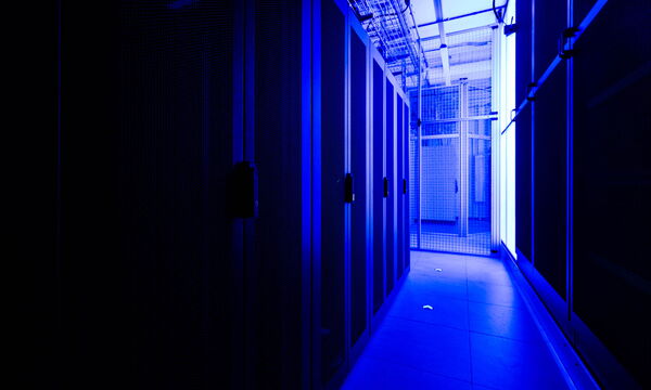 Kaltgang im Serverraum von GRASS-MERKUR