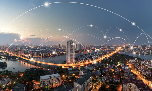 Skyline als smart City.